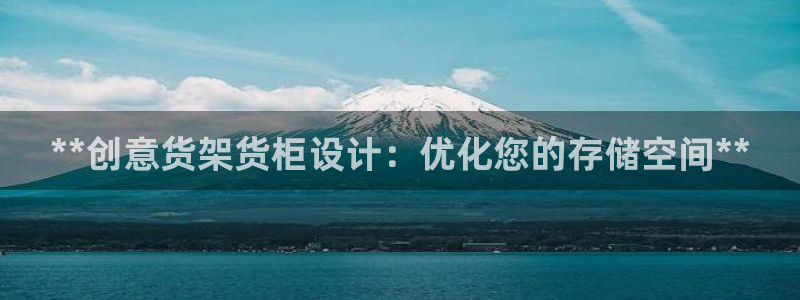 杏运体育娱乐：**创意货架货柜设计：优化